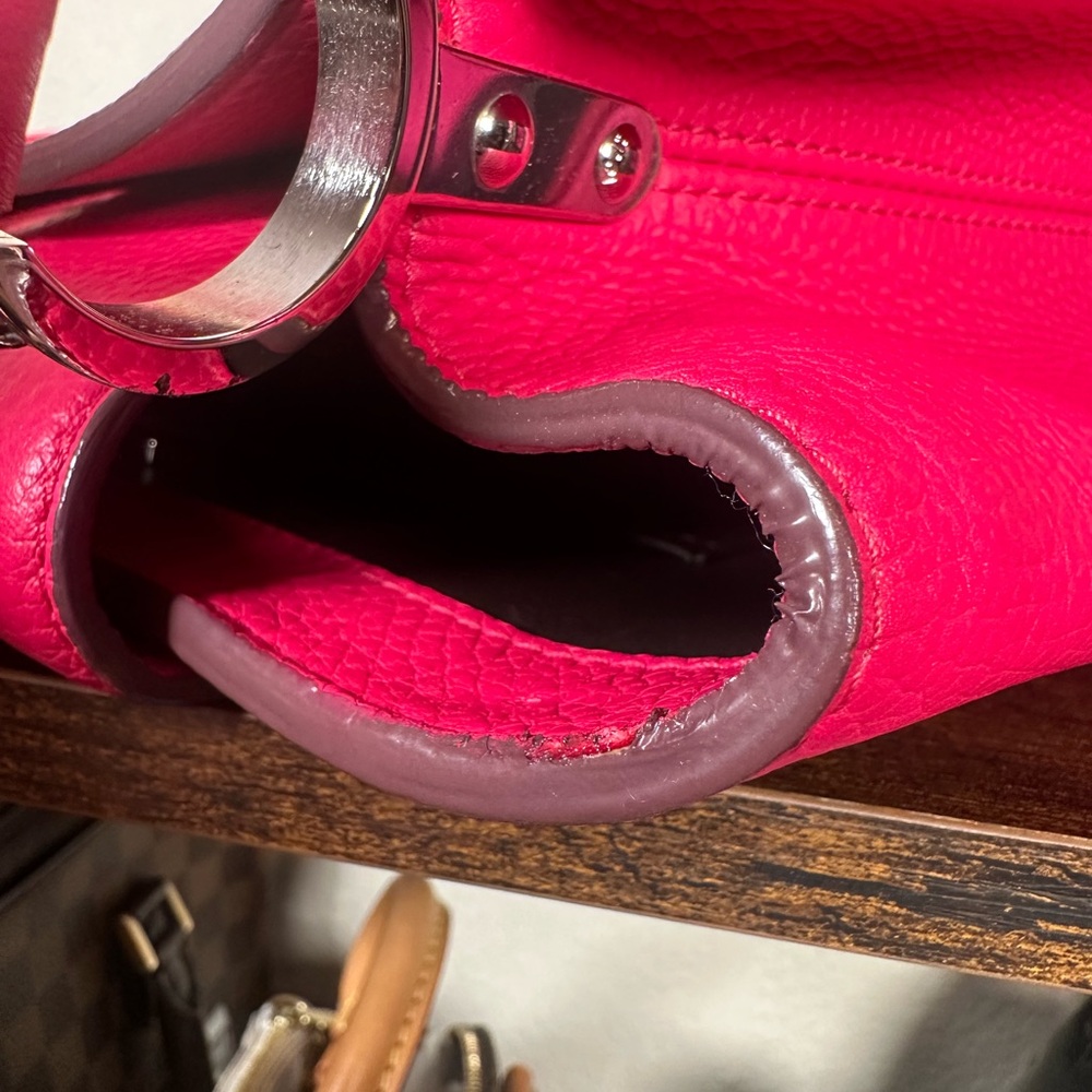 Authentic Louis Vuitton Hot Pink Capucines Top Handle Satchel - Picture 14 of 16